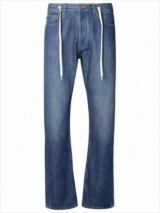 A.P.C. Medium Blue Straight-Leg Denim Pants