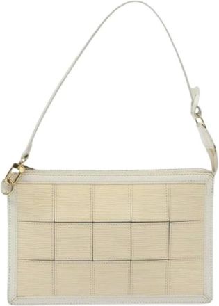 Louis Vuitton Pre-owned Shoulder Bags, female, Beige, Size: ONE SIZE Pre-owned Delmonico Pochette