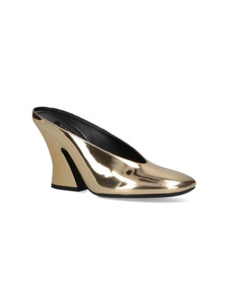 Givenchy Womens With Heel Golden Calf Leather
