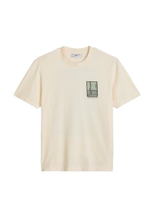 Marc O'Polo Denim T-Shirt MARC OPOLO DENIM, Herren, Gr. XXL, wei&szlig; blush, Jersey, Obermaterial: 100% Baumwolle, relaxed fit normal, Rundhals, Shirts T-Shirt, relaxed fit