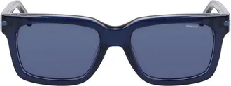 Nike Rectangle Full Rim Sunglasses - Navy