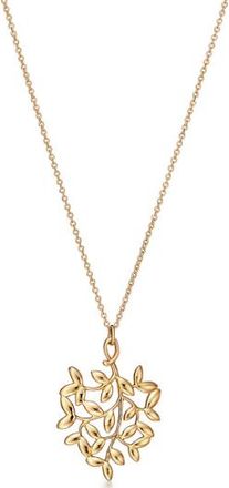 Tiffany & Co. Tiffany Paloma Picasso Olive Leaf Pendant Size 35