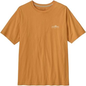 Patagonia Fitz Roy Foothills T-Shirt T-Shirt f&uuml;r Herren | orange