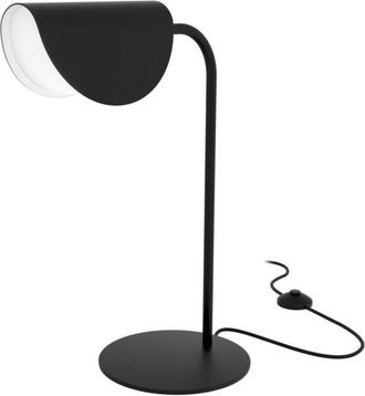 Maytoni Mollis L&aacute;mpara De Mesa Moderna Negra, Pantalla Acr&iacute;lica - Maytoni