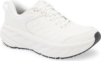 Hoka One One Bondi SR Shoe in Frost /Frost at Nordstrom, Size 10