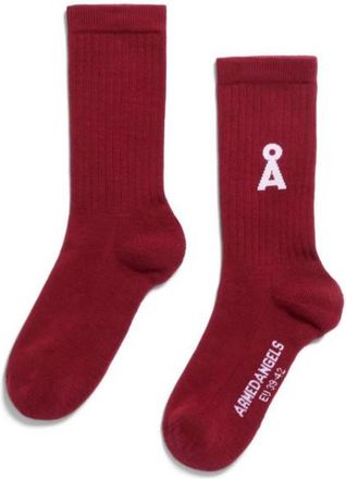 Armedangels Saamus Bold Socks Multifunktionssocken - Unisex | rot