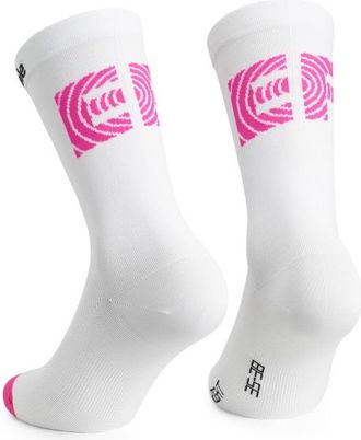 Assos Equipe Socks Velosocken - Unisex | wei&szlig;/grau