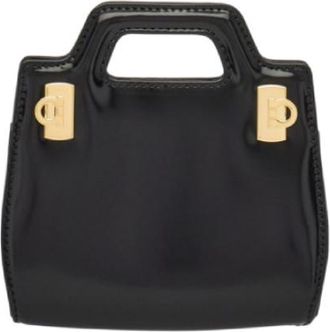 Ferragamo Wanda Micro Leather Shoulder Bag