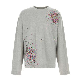 Dries Van Noten Sweatshirts, male, Gray, Size: L Hegland T-Shirt