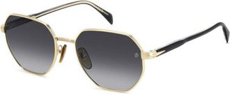 David Beckham DB 1162/F/S Asian Fit RHL/9O Mens Sunglasses Gold Size 56