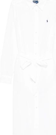 Ralph Lauren Tie-waist Midi Shirt Dress