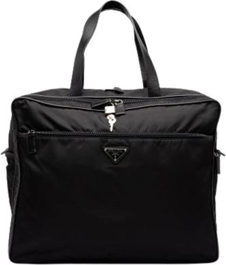 Prada Pre-owned Reistas - Dames - Vintage Shopper - Zwart - ONE Size - Nylon - Vintage