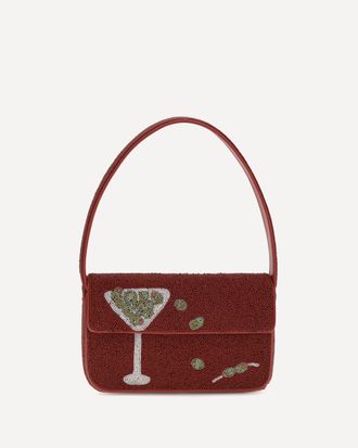 Staud Tommy Beaded Shoulder Bag Female UNI