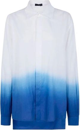 Maria Calderara Shaded Cotton Muslin Shirt