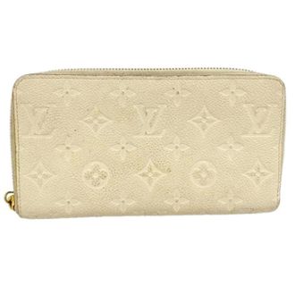 Louis Vuitton Pre-owned Wallets, female, Beige, Size: ONE SIZE Pre-owned Vintage Long Wallet (bi-fold)