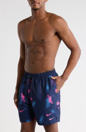 Nike 7-Inch Volley Swim Trunks in Midnight Navy at Nordstrom Rack, Size Xx-Large
