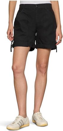 Sanctuary Angels Shorts Womens Shorts Black : 24 8, Cotton/Spandex