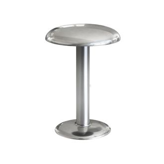 FLOS Gustave LED Tischleuchte, H 23 cm, Chrom