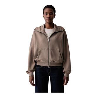 Marc O'Polo Sudadera con cremallera - Sweatshirts & Hoodies - Mujer - Beige - S