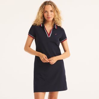 Nautica Womens Deck Polo Dress