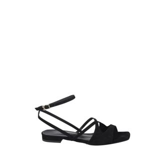 Sergio Levantesi Flat Sandals, female, Black, Size: 7 1/2 US Naomy6 Sandal