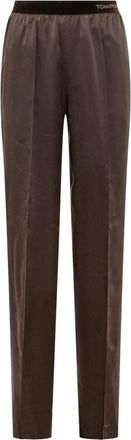 Tom Ford Brown Regular Pyjamas Pants