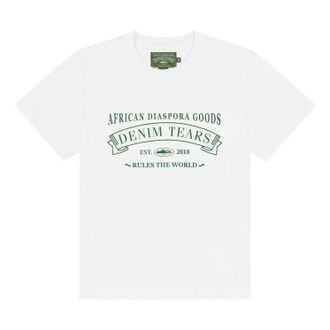 Denim Tears x Corteiz ADG T-Shirt White 05650-1FW2504DTXCAT-WHIT