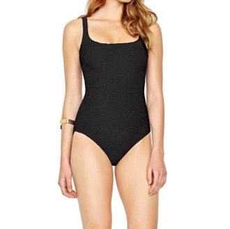 Gottex High Back One Piece Swimsuit In Got Essence Black