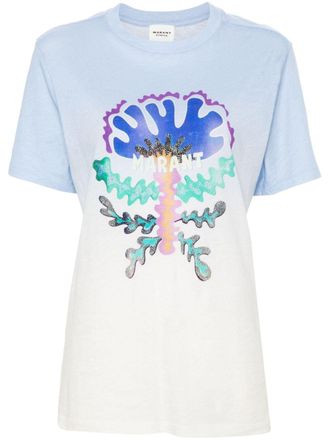 Isabel Marant T-shirt Zewel - Blu