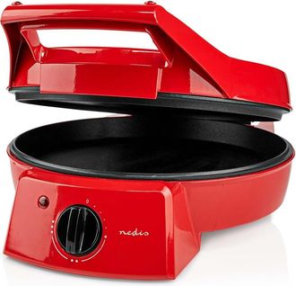 Nedis Pizza Iron And Grill 30 Cm Adjustable Temperature Control 1800w 59419264 59419264 59419264 59419264 59419264