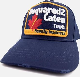 Dsquared2 Mens Dsquared2 Family Business Cap Navy - Size: OS