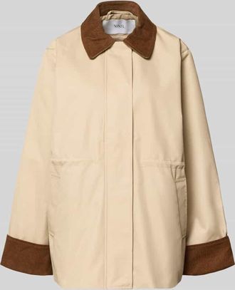 Vero Moda Parka mit Umlegekragen und Eingrifftaschen Modell ANCA in Beige, Gr&ouml;&szlig;e 34