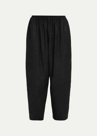 Eskandar Wool Flannel Japanese Trousers