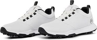 Travis Mathew The Ringer 2.0 Mens Golf Shoes White : 10.5 M, Leather/Rubber