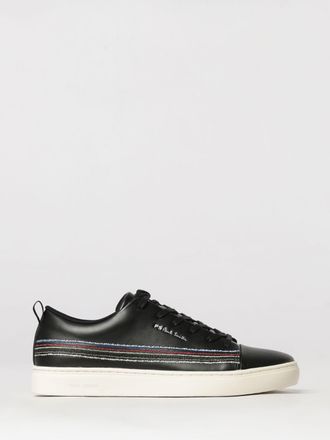 Paul Smith Low-Top Smooth Calfskin Sneakers with Stripe Detail