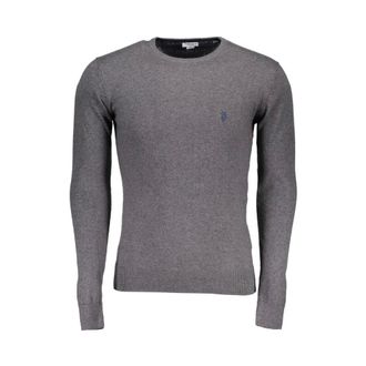 U.S.Polo Association U.s. Polo Assn., Heren, Truien, Grijs, Maat: 3XL Katoen