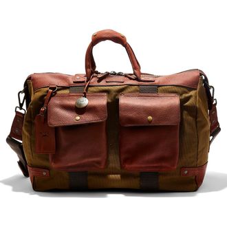 Will Leather Goods Traveler Duffel Bag in Tobacco/Cognac at Nordstrom
