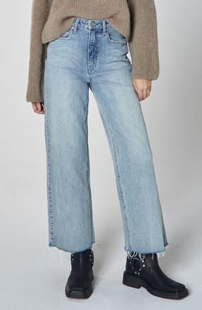 Unpublished Noemi High Waist Wide Leg Jeans in Brisk at Nordstrom, Size 29