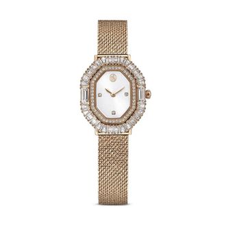 Swarovski Matrix Octagon Horloge - Dames - Horloges - Geel - ONE Size - Accessoires