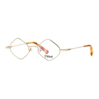 Chlo&eacute; CE2158717 Round Metal Frame Eyeglasses - Gold