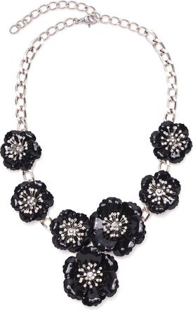 Carolina Herrera CZ Flower Necklace