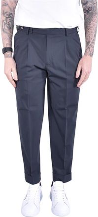 Pantaloni Torino Broeken - Heren - Slim Fit Broeken - Grijs - L - Leer - Broeken