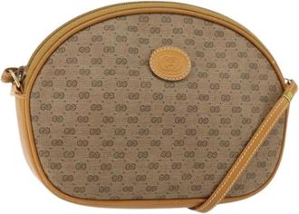 Gucci Pre-owned Plastic Cross Body Tas - Dames - Vintage Schoudertas - Bruin - ONE Size - Vintage