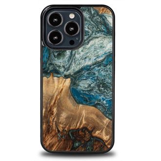 OEM Funda &Uacute;nica Bewood Para Iphone 13 Pro - Planetas - Tierra