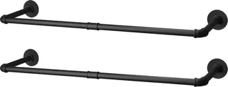 OEM Perchero De Pared, De Metal Resistente, Negro