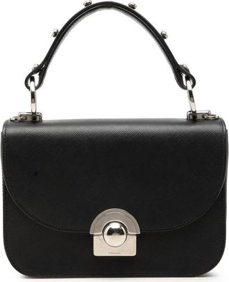Prada Pre-owned Prada Saffiano Lux Arcade Satchel Ladies 13NZ2EFIXPOXB9NM