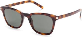 Saint Laurent SL 716 Slim 003 Zonnebrillen - Dames - Zonnebrillen - Bruin - 50 MM - Accessoires