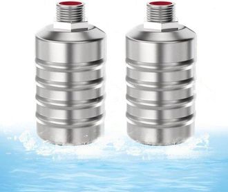 OEM V&aacute;lvula De Flotador Totalmente Autom&aacute;tica (paquete De 2) - Acero Inoxidable 304 - Entrada De Agua Superior De 1/2