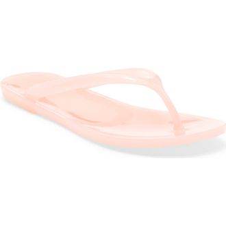 Jeffrey Campbell Beach Day Jelly Flip Flop in Light Pink at Nordstrom, Size 9