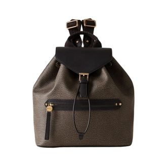 Borbonese Tassen, Dames, Bruin, ONE Size, Leer, Urban Zaino